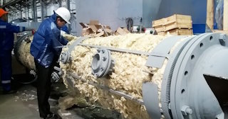 Утепление резервуаров ППУ в зиме от 788 руб/м2